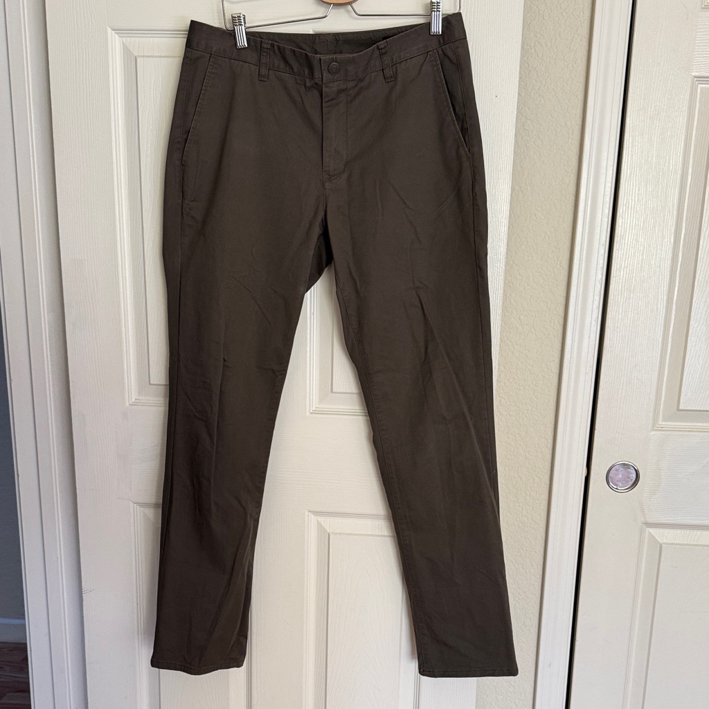 Bonobos Men’s Brown Slim Chinos 33/32